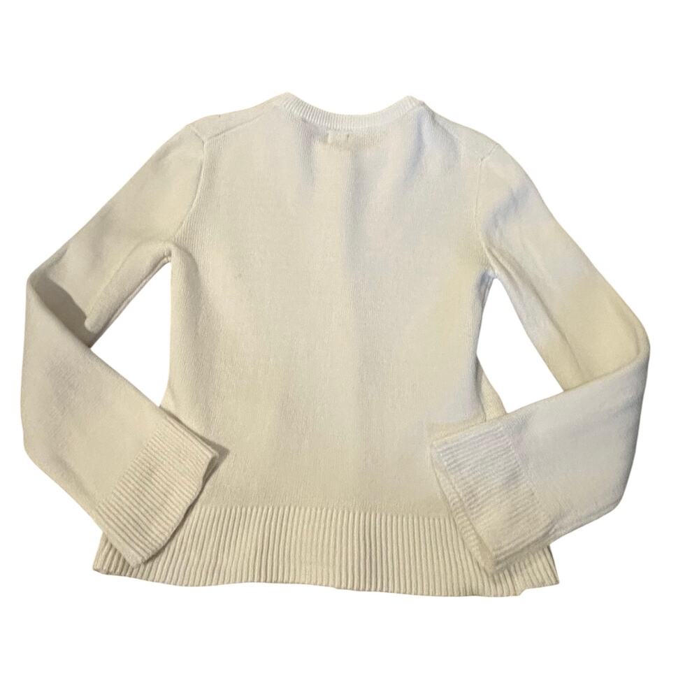 *SOLD* Joie White 100% Cotton Button Front Cardigan – Size S ParisianChic - Picture 2 of 7